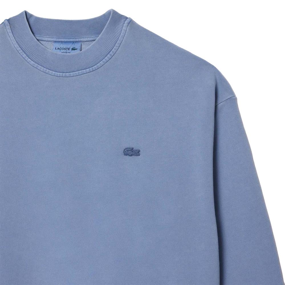 LACOSTE Sweatshirt mit gesticktem Logo  