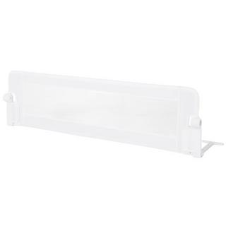 Northio  Barrière de sécurité pliante pour lit bébé avec sangles réglables 150x40,5x42 cm blanc 