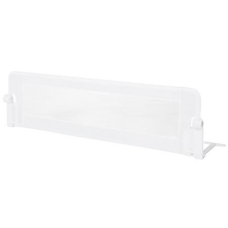 Northio  Barrière de sécurité pliante pour lit bébé avec sangles réglables 150x40,5x42 cm blanc 