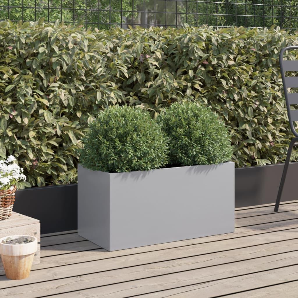 VidaXL Jardinière acier  