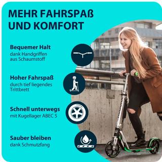 HUDORA  Scooter Big Wheel 205 Türkis 