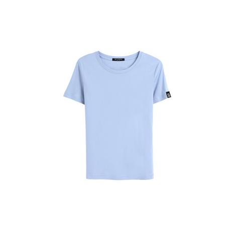 Bellemere New York  Grand T-shirt en coton à col rond 160G 