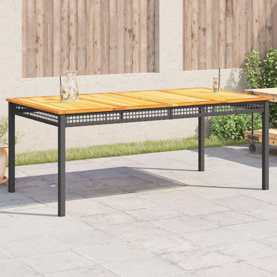 VidaXL Gartentisch poly-rattan  