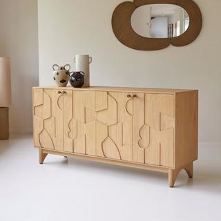 Tikamoon  Credenza in Mindi da 165 cm Otho 