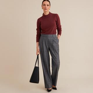 La Redoute Collections  Pantalon large à carreaux 