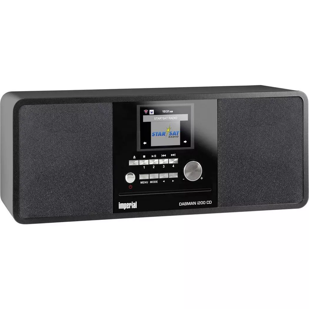 Imperial - DABMAN i200CD Internet Tischradio DAB+, UKW, Internet Bluetooth®, DLNA, WLA, Nero