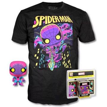 Funko Pocket Pop & Tee : Spider-Man BL (S bambini) PTF