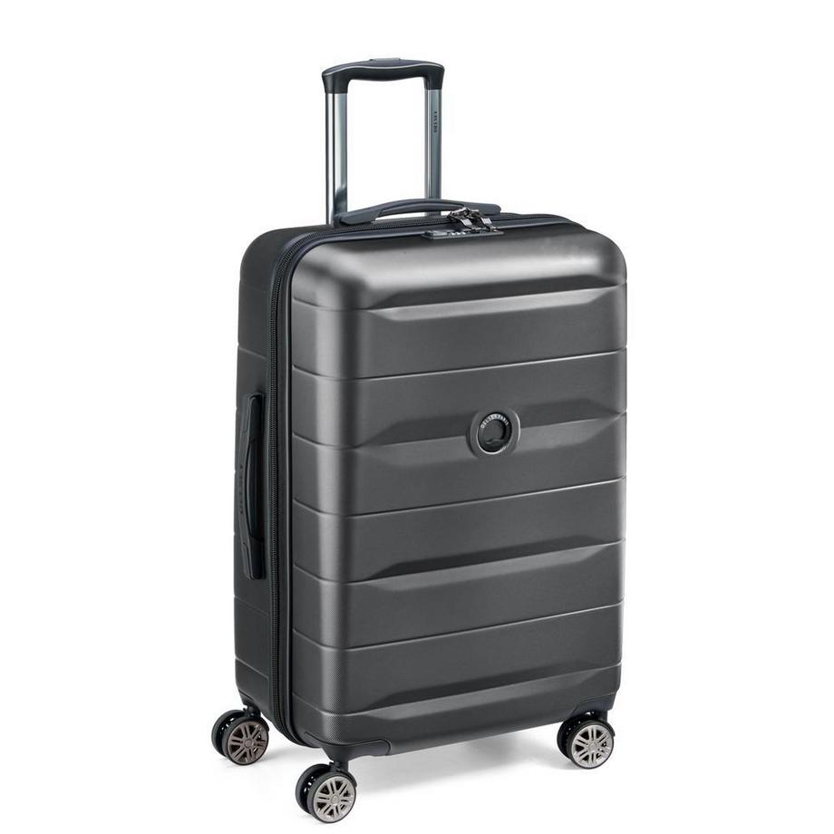 DELSEY  COMETE + VALIGIA TROLLEY 4 DOPPIE RUOTE 67 CM 