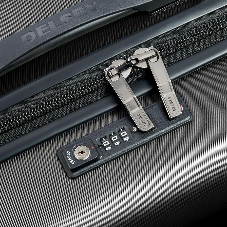 DELSEY  COMETE + VALIGIA TROLLEY 4 DOPPIE RUOTE 67 CM 