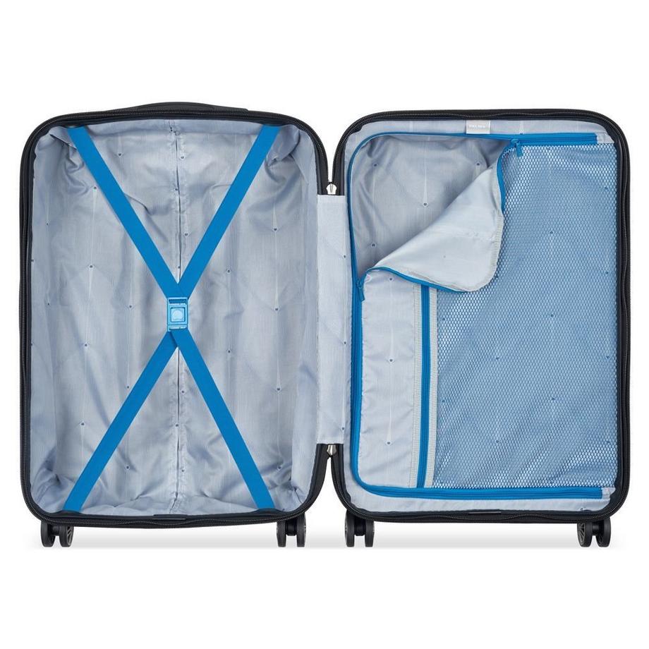 DELSEY  COMETE + VALIGIA TROLLEY 4 DOPPIE RUOTE 67 CM 