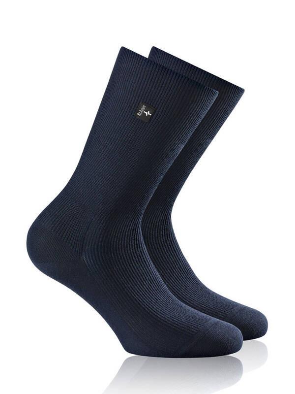 Rohner Platin Business Men Wadenlange Socken  