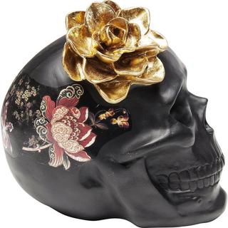 KARE Design Objet déco Flower Skull 22cm  