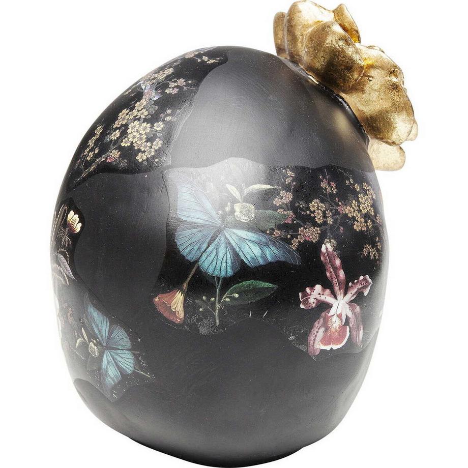 KARE Design  Deko Objekt Flower Skull 22cm 