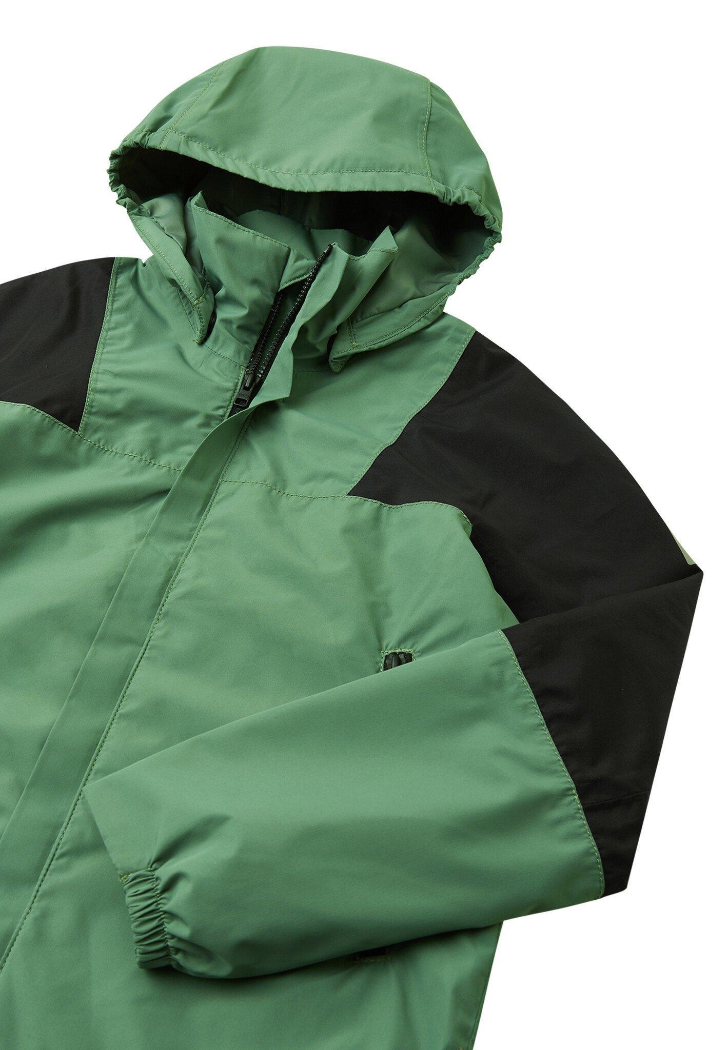 Reima  tec Kinder Regenjacke Tuulos Green Clay 