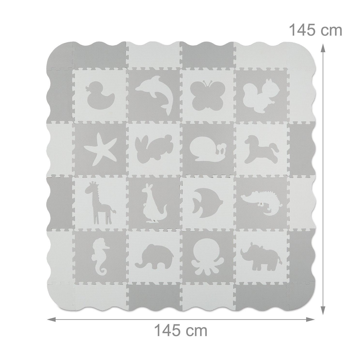 Northix  Puzzlematte mit Tiermotiven 