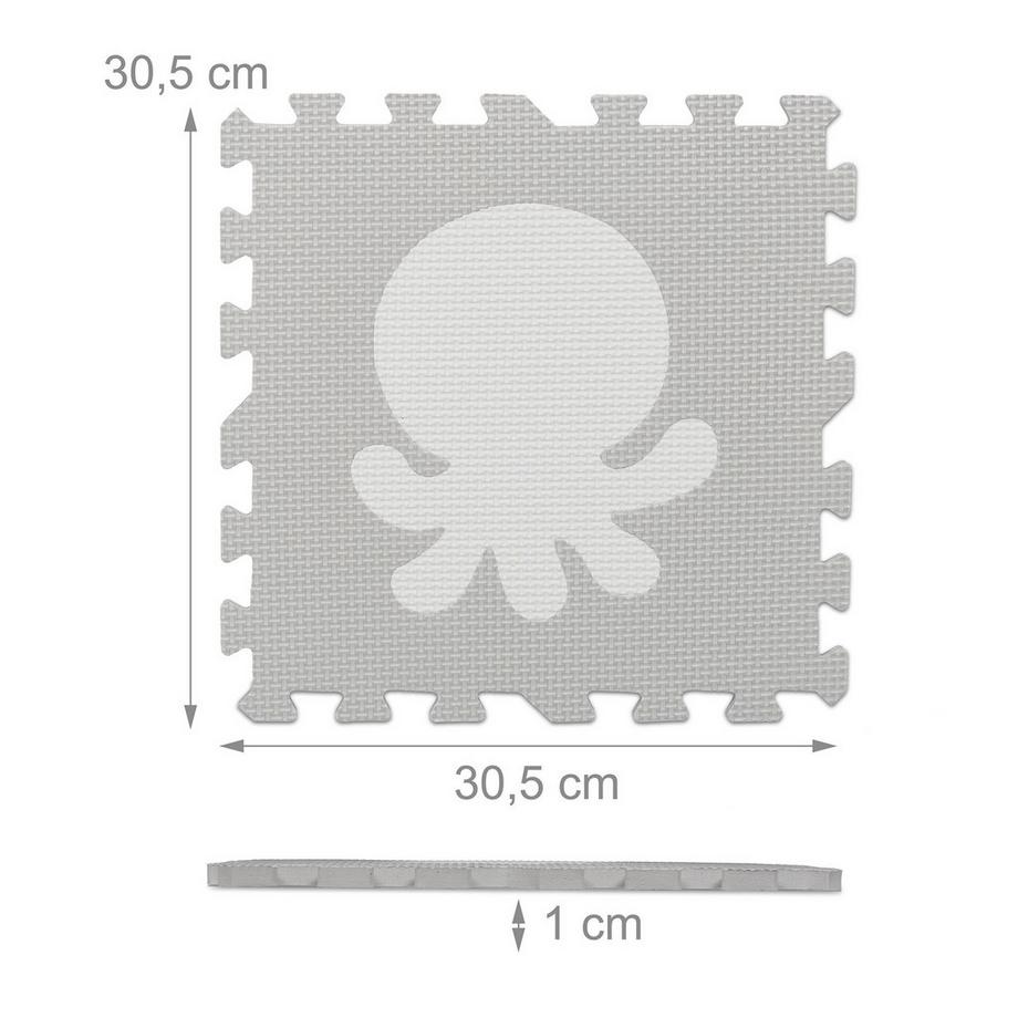 Northix  Puzzlematte mit Tiermotiven 