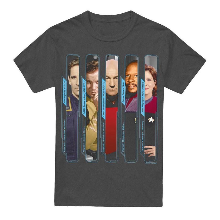 Star Trek The Captains T-Shirt  
