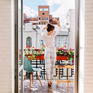 B2X Tavolo pieghevole rettangolare in legno  