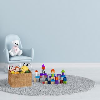 Northio panier de rangement en 3 parties en algues  