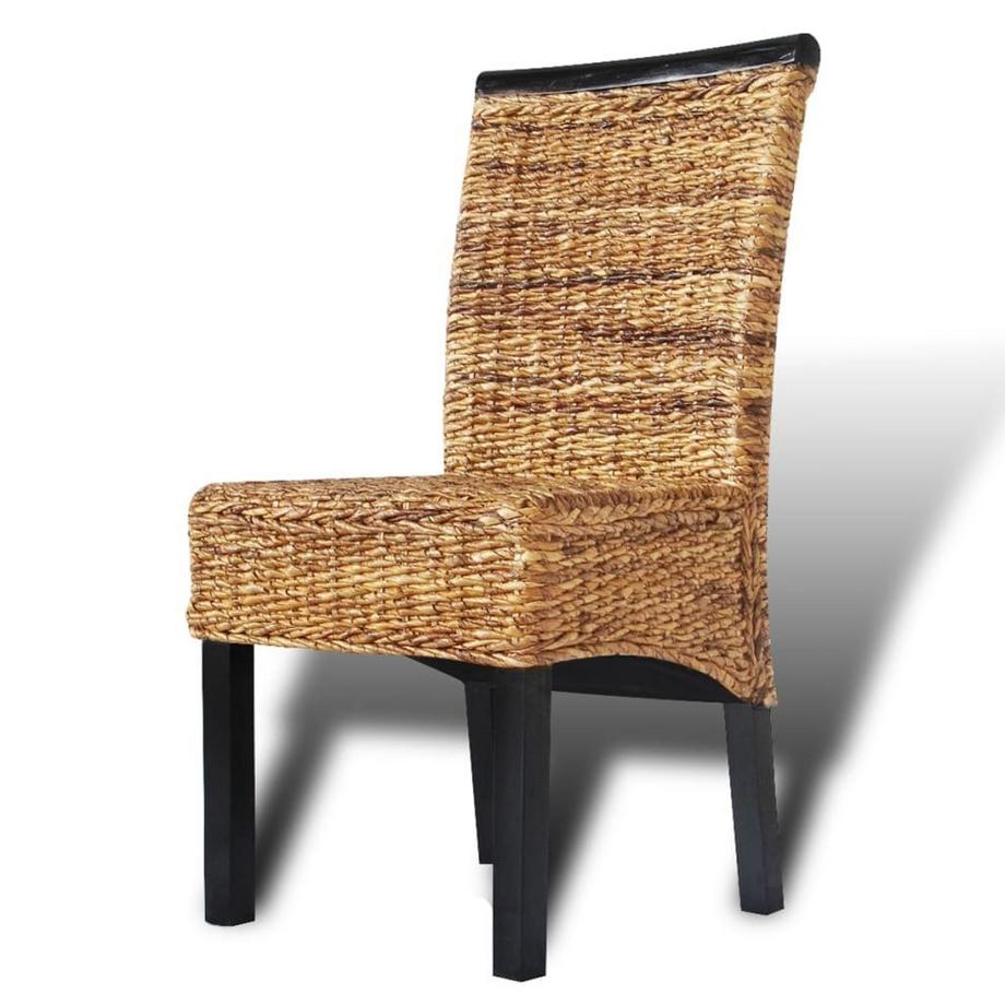 VidaXL Chaise à manger rotin synthétique  