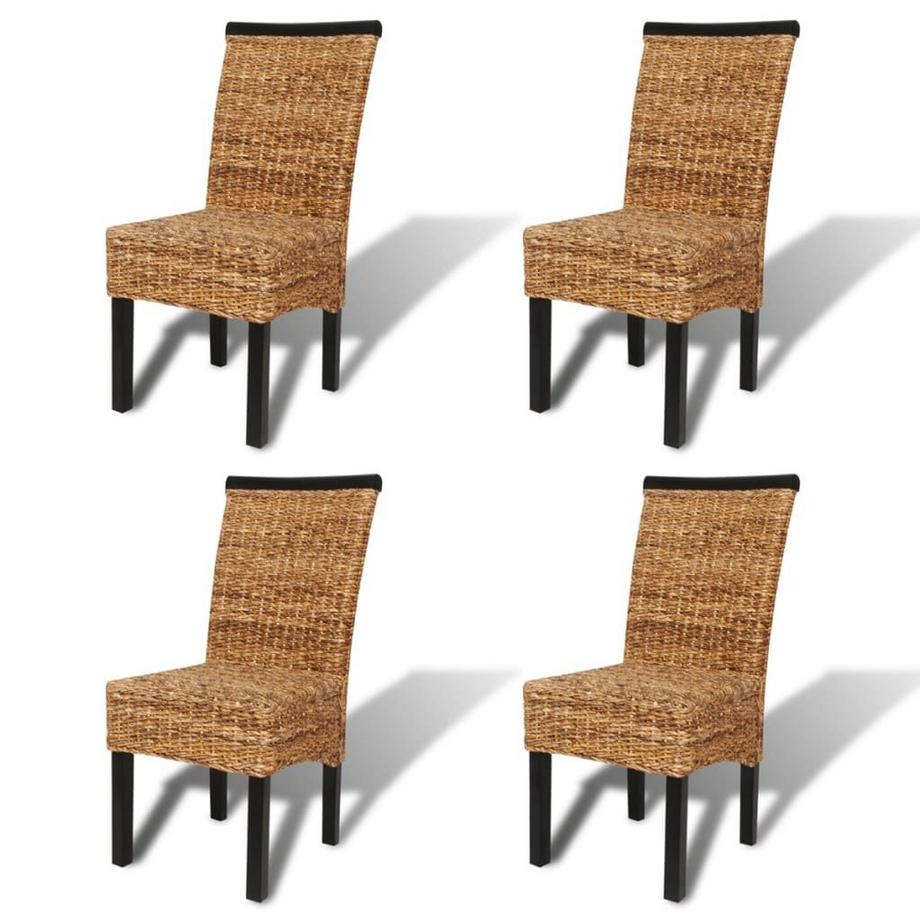 Chaise à manger rotin synthétique