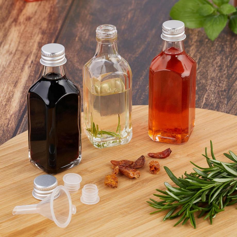 Northix Ensemble de mini bouteilles en verre  