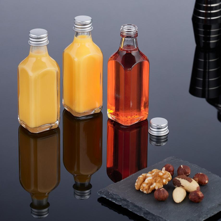 Northix Ensemble de mini bouteilles en verre  
