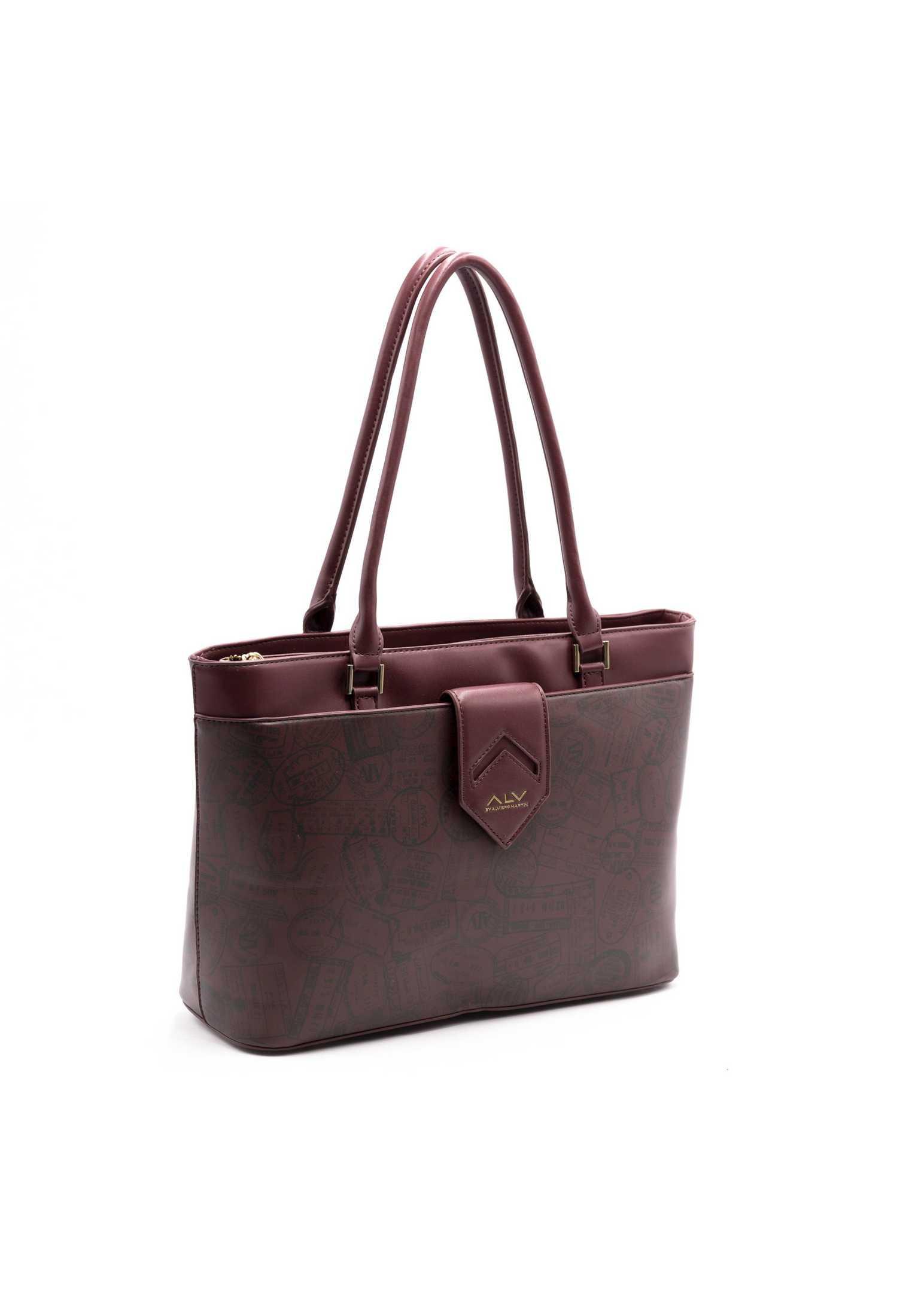 ALV by Alviero Martini  Shopping Bag With Flap Collection Sergent 