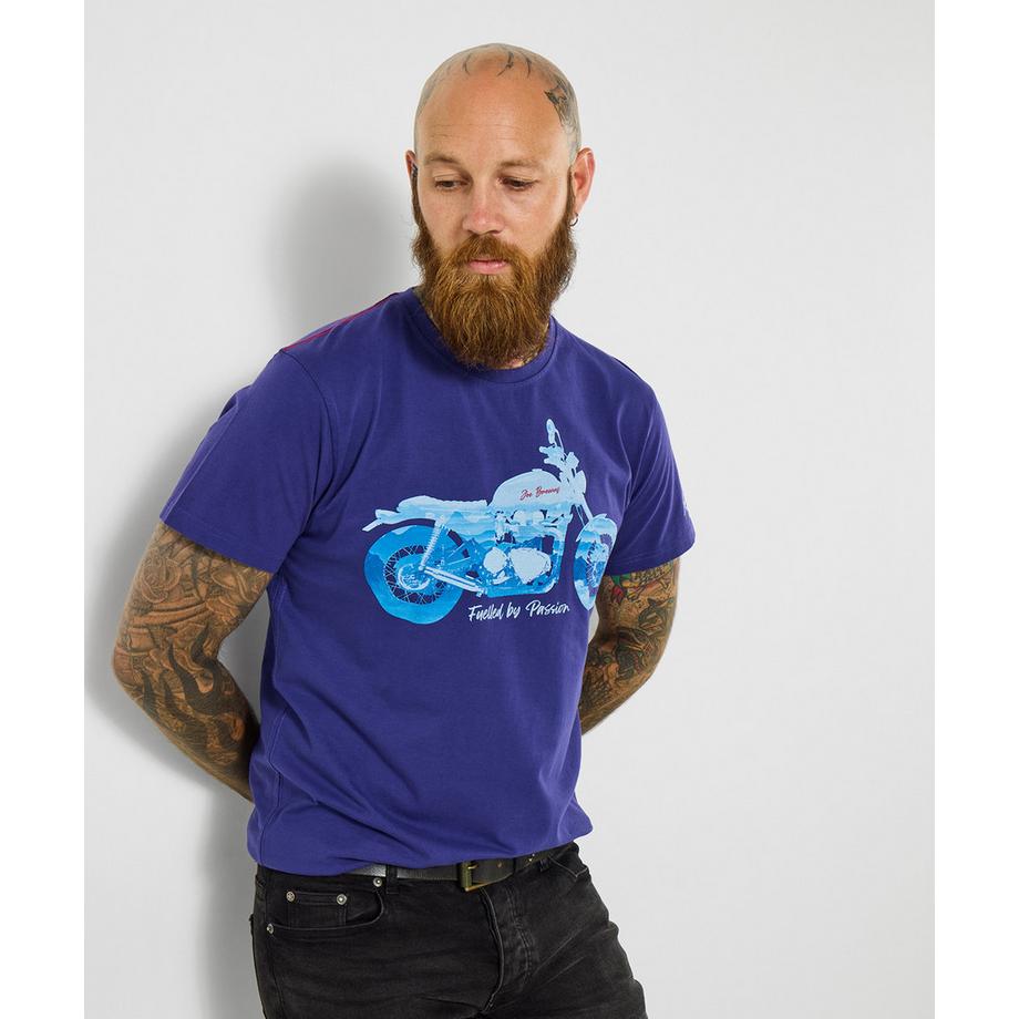 Joe Browns T-Shirt Motorradtour-Print  