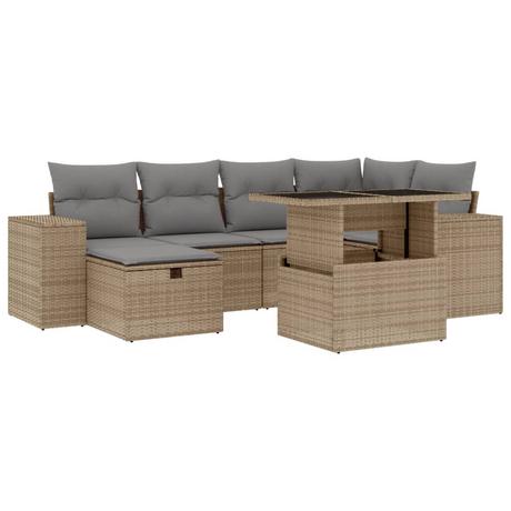 VidaXL Garten sofagarnitur poly-rattan  