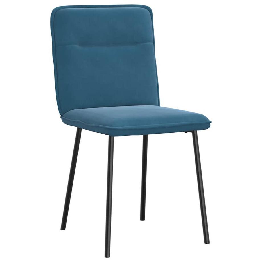 VidaXL sedia da pranzo Velluto  