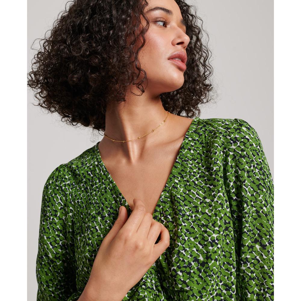 Superdry  blouse noué sur le devant vintage 