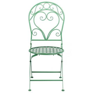 Beliani Set di 2 sedie da giardino en Ferro Retrò ALBINIA  