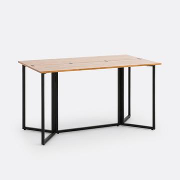 Table console repliable 4 couverts chêne