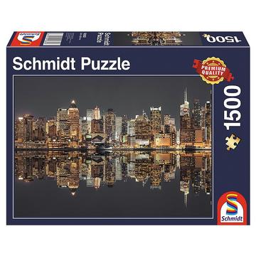 Puzzle New York Skyline bei Nacht (1500Teile)