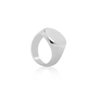 MUAU Schmuck  Plattenring Silber 925 