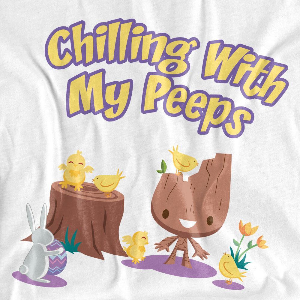 Guardians Of The Galaxy Chilling With My Peeps Langarm T-Shirt  