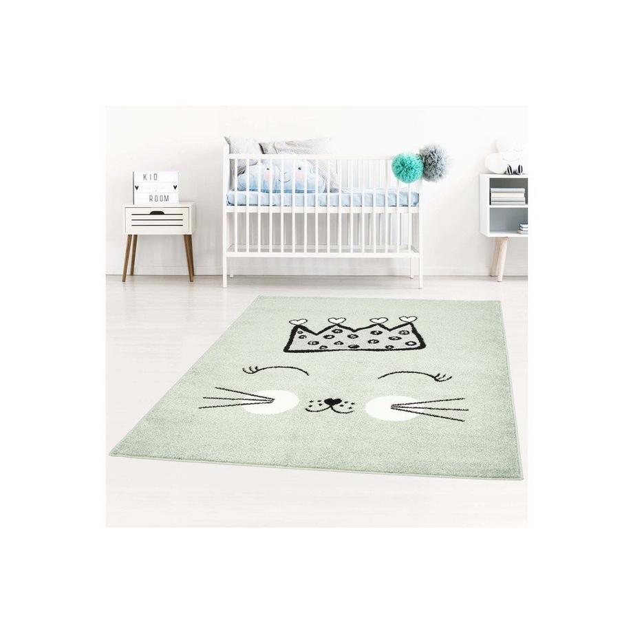 Paco Home Kinderteppich Katze  