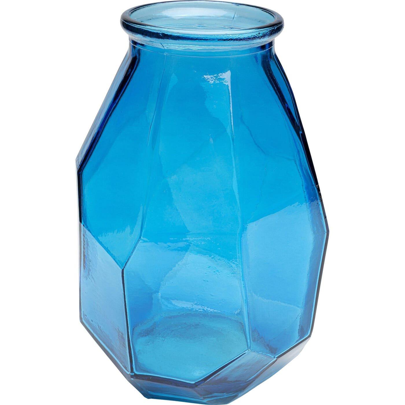 KARE Design Vaso origami blu 35  