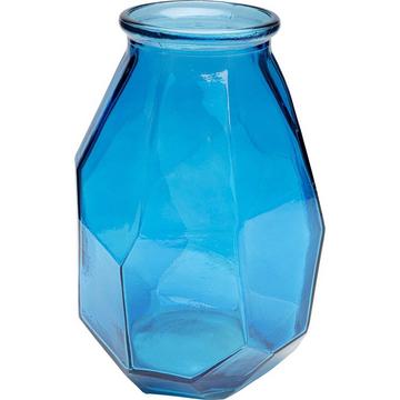 Vase origami bleu 35