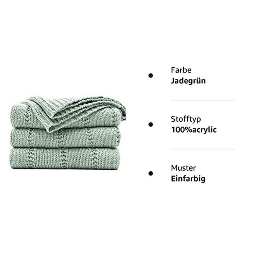 Alopini Morbida Calda Coperta in Maglia Grossa  