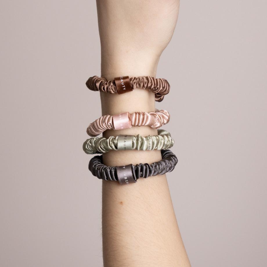 VBEAUTY  Seiden Scrunchie Skinny-Set 
