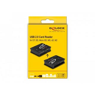 DeLock  DeLOCK 91007 lecteur de carte mémoire USB 2.0 