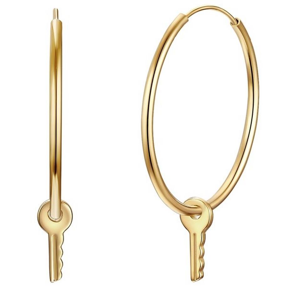 Glanzstücke München  Femme Créole argent Clé 