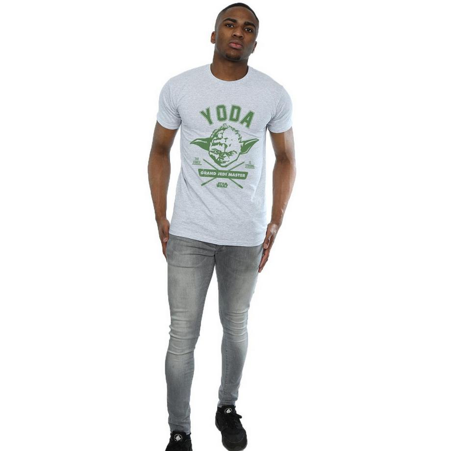 STAR WARS Star Wars Yoda Grand Jedi Master Bedrucktes T-Shirt  