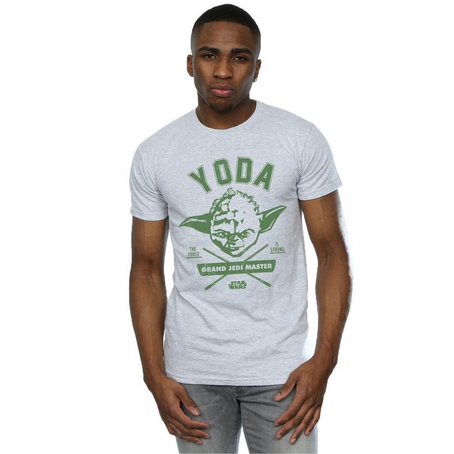STAR WARS Star Wars Yoda Grand Jedi Master Bedrucktes T-Shirt  