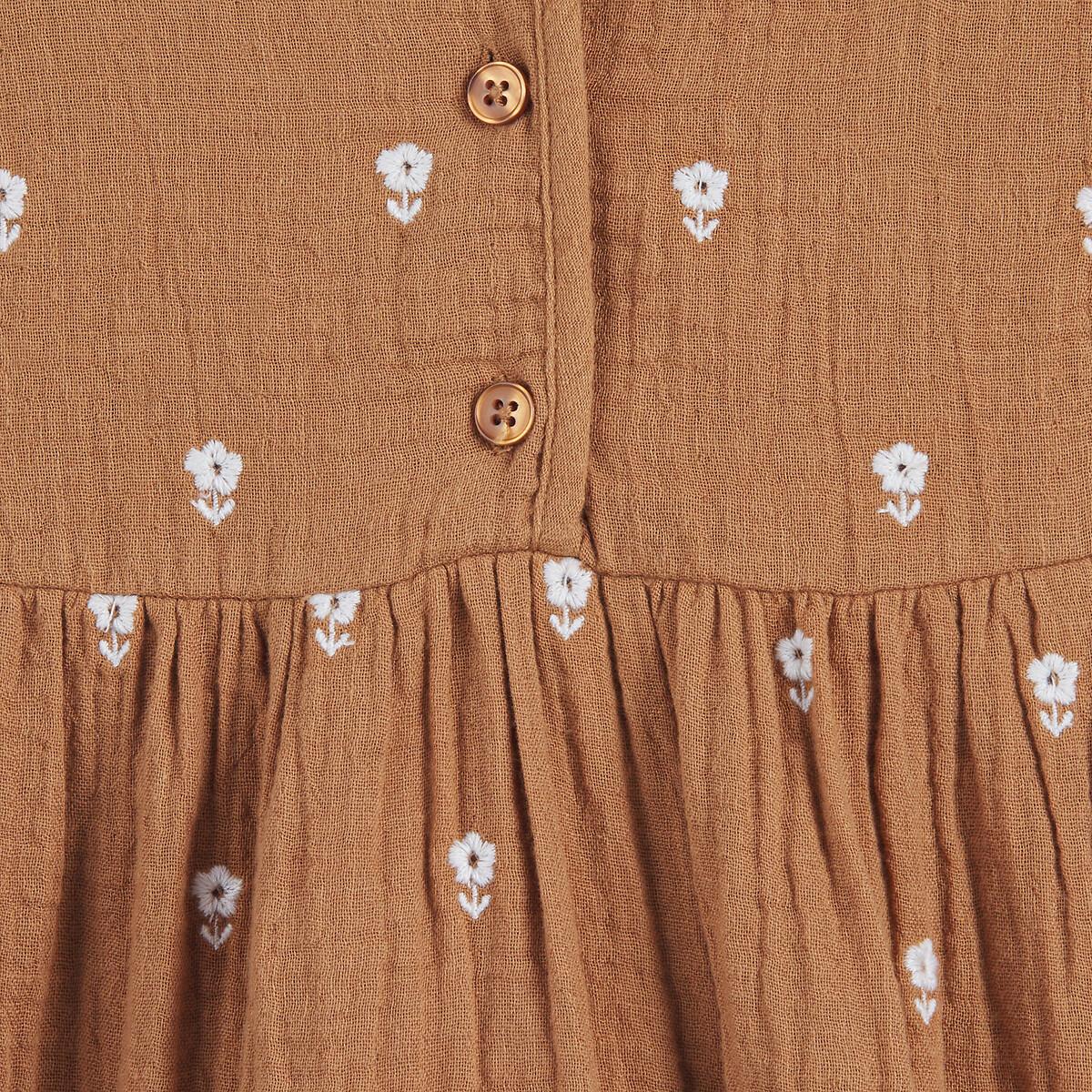 La Redoute Collections  Ausgestelltes Kleid aus Baumwollgaze 