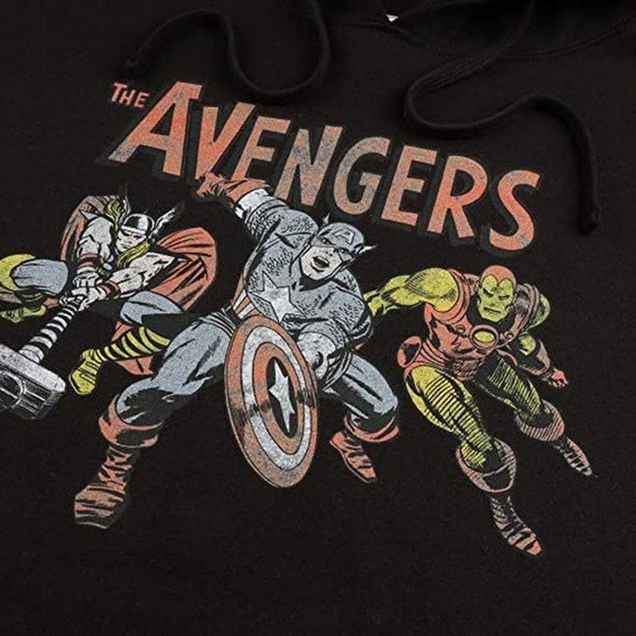 AVENGERS Hoodie con tasca a canguro  