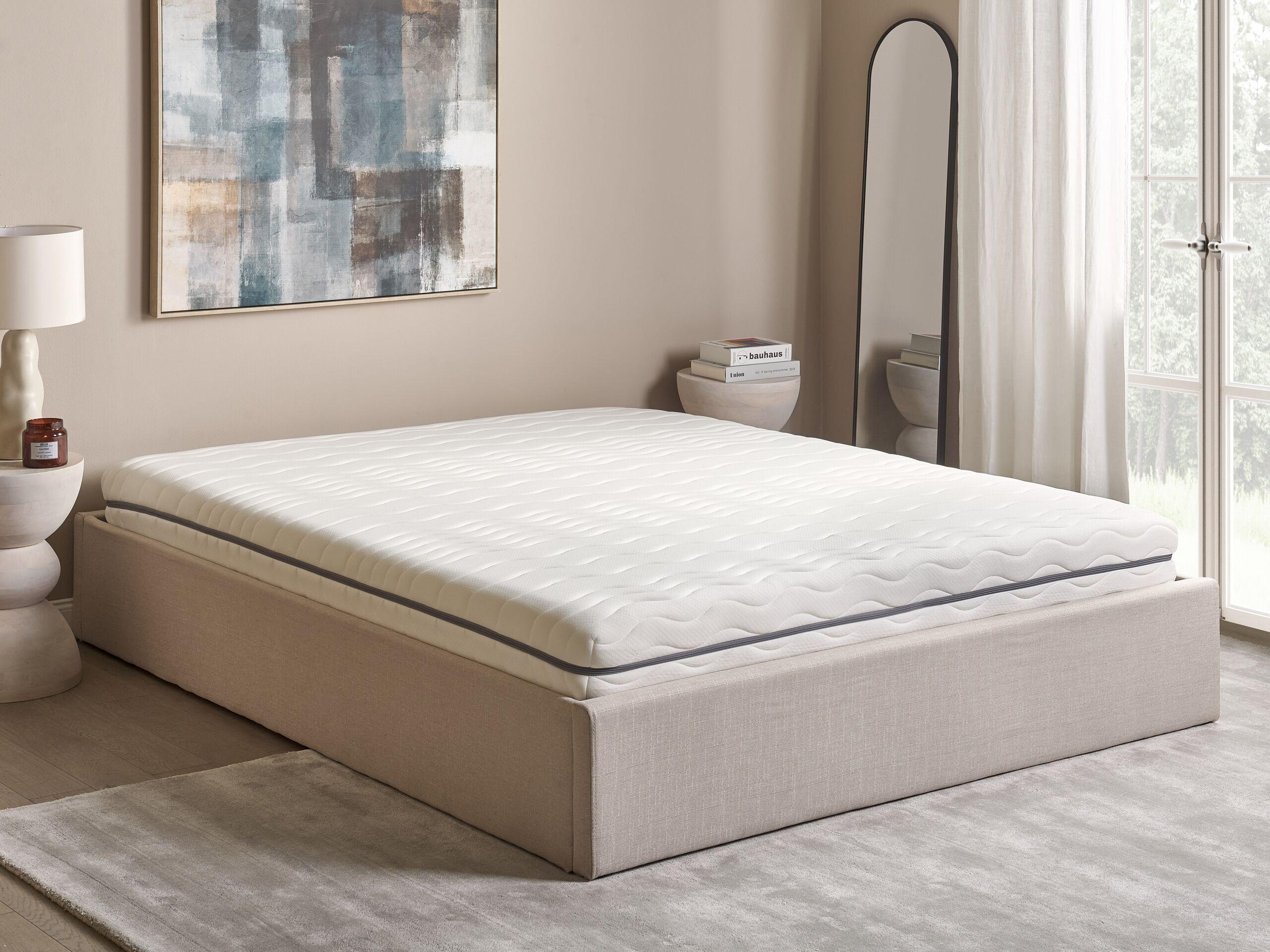 Beliani Matelas à mémoire de forme en Mousse de polyuréthane JOLLY  