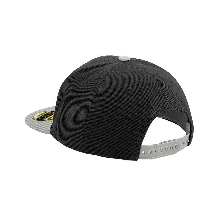 Beechfield Original Snapback Flacher Schirm Mütze  